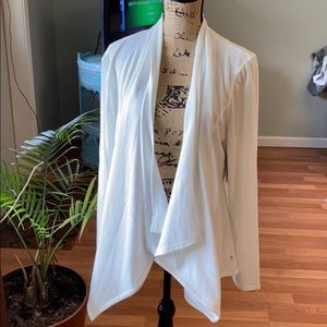 Marika open front cardigan workout top size XL